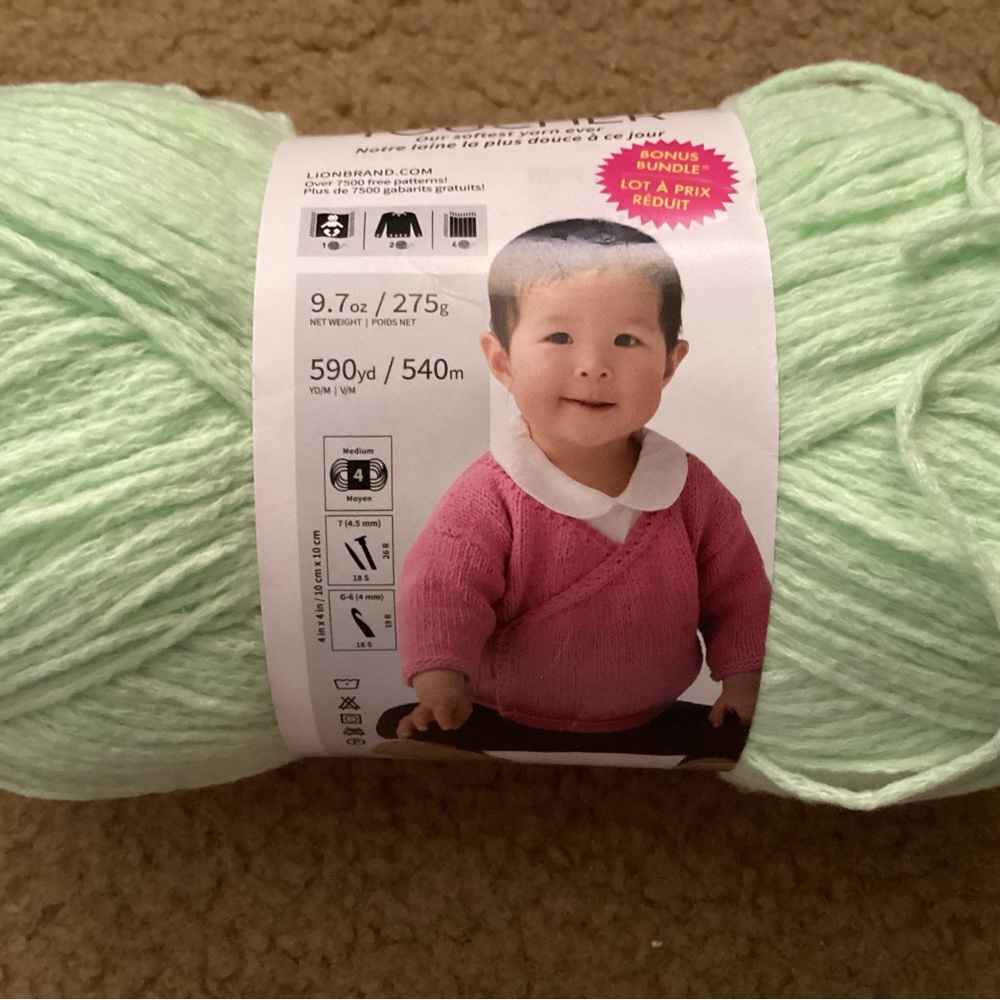 NEW 2 Skeins Lion Brand Feels Like Butta Yarn - Picture 3 of 4